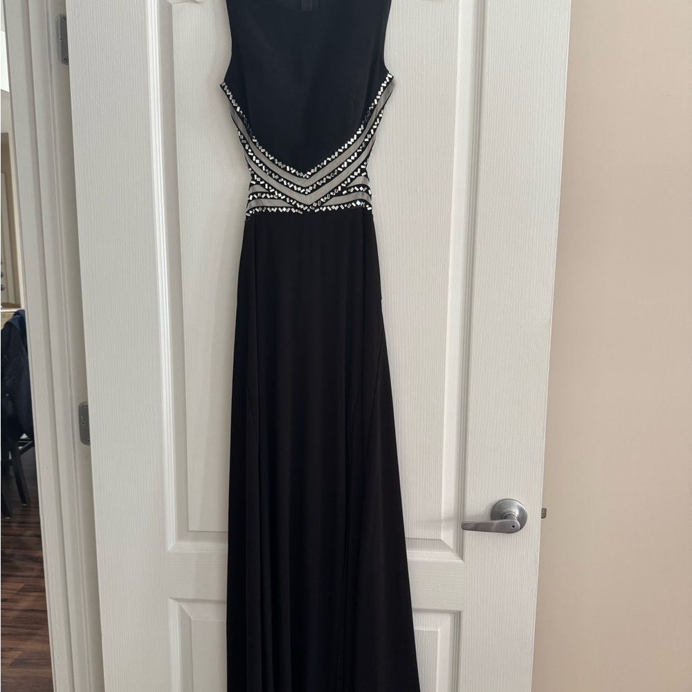 Elegant Black Evening Gown